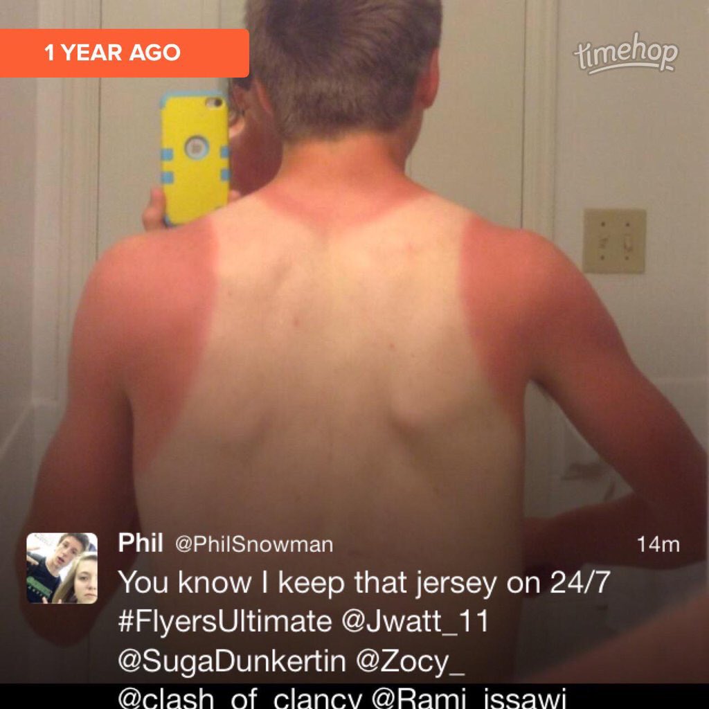 UltimateLHS's tweet photo. Someone please make sure @PhilSnowman puts on sunscreen. ☀️🔥😳 https://t.co/9RP2ByZjie