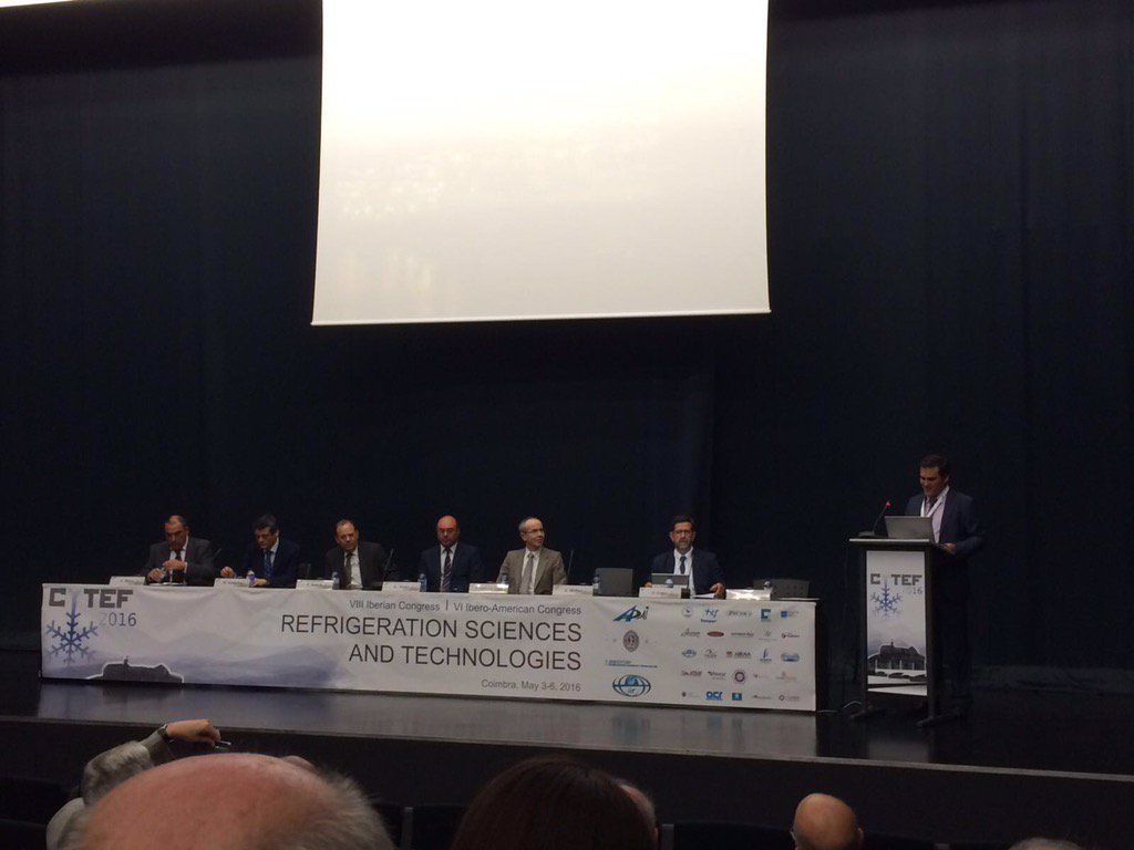 CYTEF2016-VIII Congreso Ibérico de Ciencias y Técnicas del Frío, celebrado en Coimbra (Portugal), todo un éxito