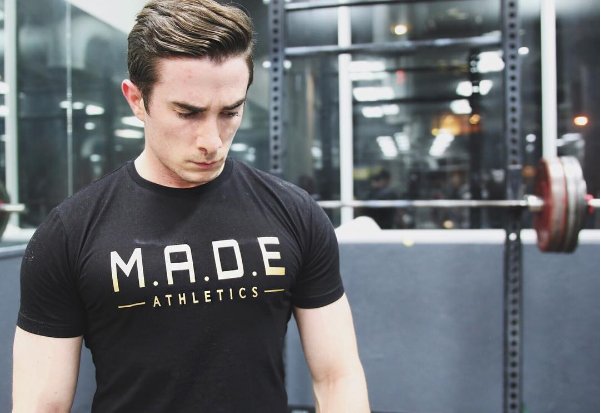 MADE_Athletics's tweet photo. @MaxxChewning rocking the Black And Gold #MADE Shop now at https://t.co/V5VQYEAGw8 https://t.co/ocMX3K9tj4