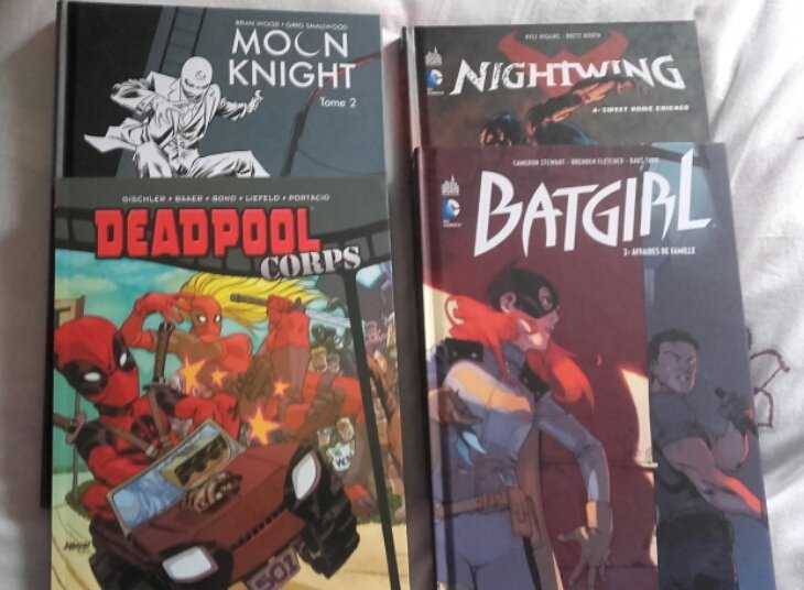 LucieNFurter's tweet photo. Batgirl T.2 trouvé mais j'ai pas pu m'empêcher de prendre autre chose... https://t.co/ih8xX72trK