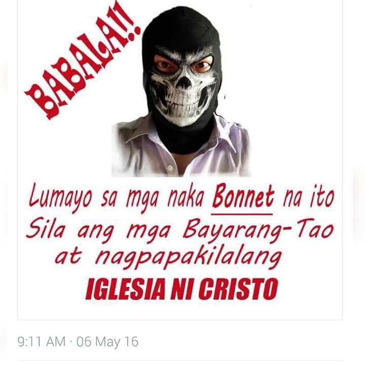 VioletVeracruz's tweet photo. Heh hindi nagmamaskara ang INC magaganda kami #PagkakaisaWith25 https://t.co/0l2m6WbKyp