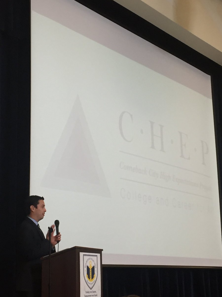 Mayor Diossa recognizing and celebrating teachers in CF for their commitment to #allkids and #highexpectations