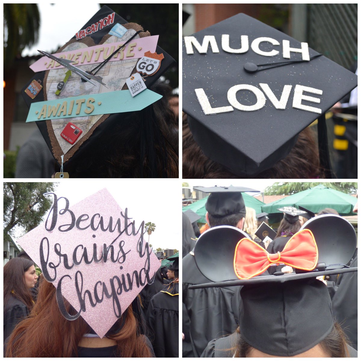 Some of my favorite caps from today #WUGrad