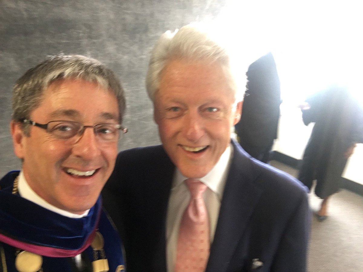 LoyolaMarymount's tweet photo. Just a pair of presidents, awaiting their first LMU Undergraduate Commencement! #LMU16 #BilLMU #LMUSnyder https://t.co/SvcsenR7Ml