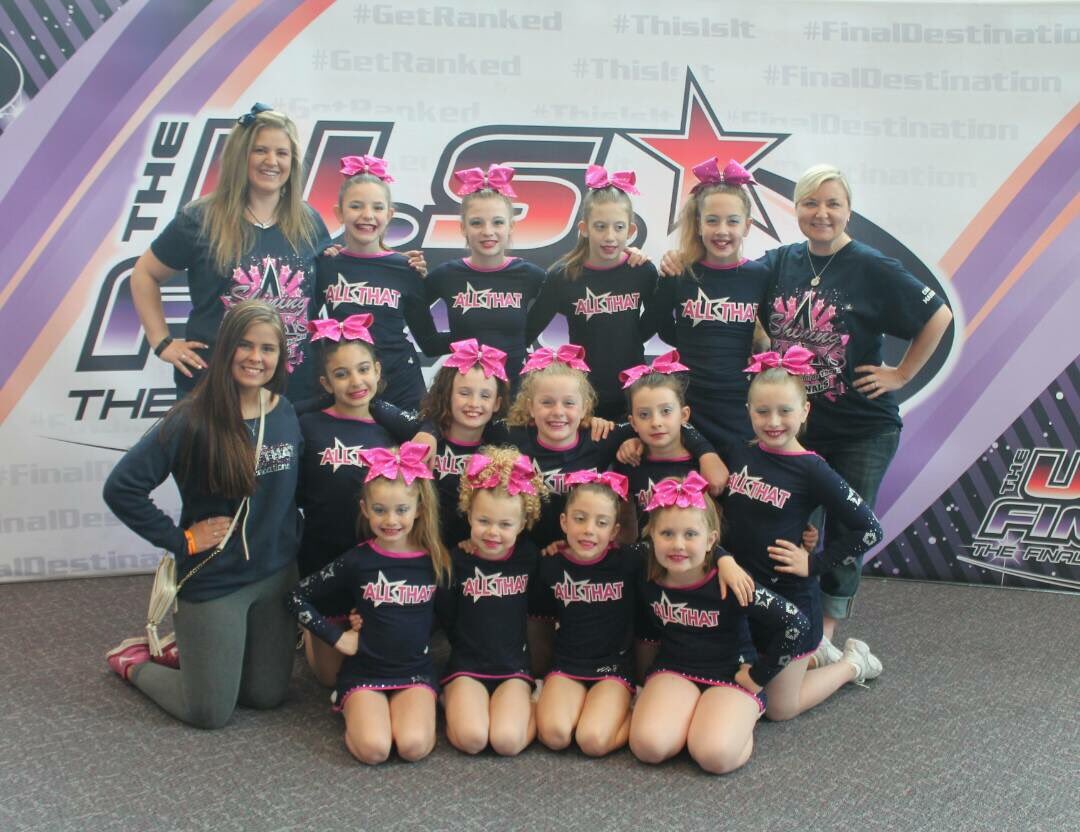 SensationzCheer's tweet photo. #shiningstars #clubzero @theusfinals #USFprov16 #allthat2016 https://t.co/MgErsx3w6s