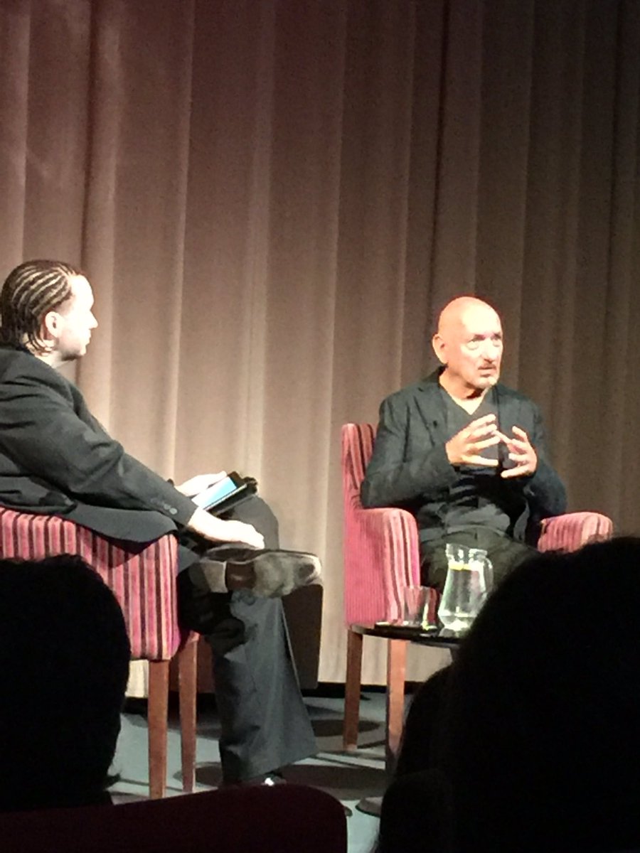 1986lovebug's tweet photo. sir Ben Kingsley wise words. https://t.co/hk3td0R4En