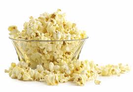 Popcorn for breakfast Why not It is a grain. It is like, like, grits, but with high self-esteem