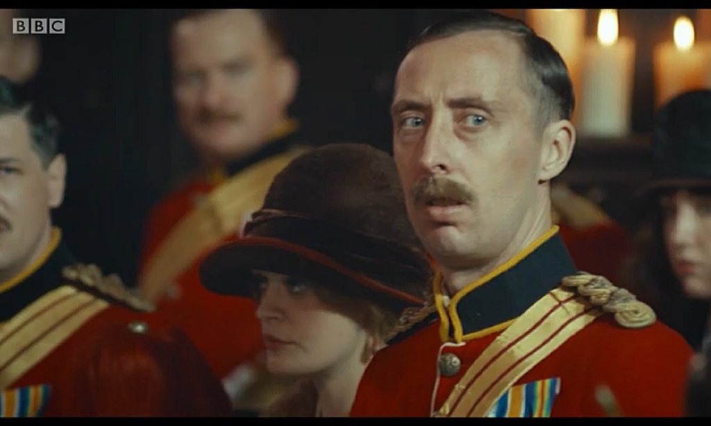 richard_price2's tweet photo. Pulling off my best #concerned face on #PeakyBlinders #cavalry #s3ep1 #peakybrum #tommyshelby #tvwork #followme https://t.co/qOSz2CFLiz