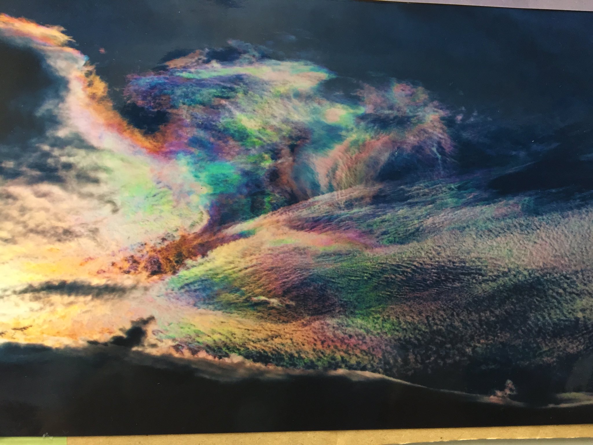 ◆空◆荒木孝介 直送 新品 SM【パステル・色鉛筆等】◆丁寧梱包◆風景画 雲 Ch3ruTZUYAA_hDB.jpg:large