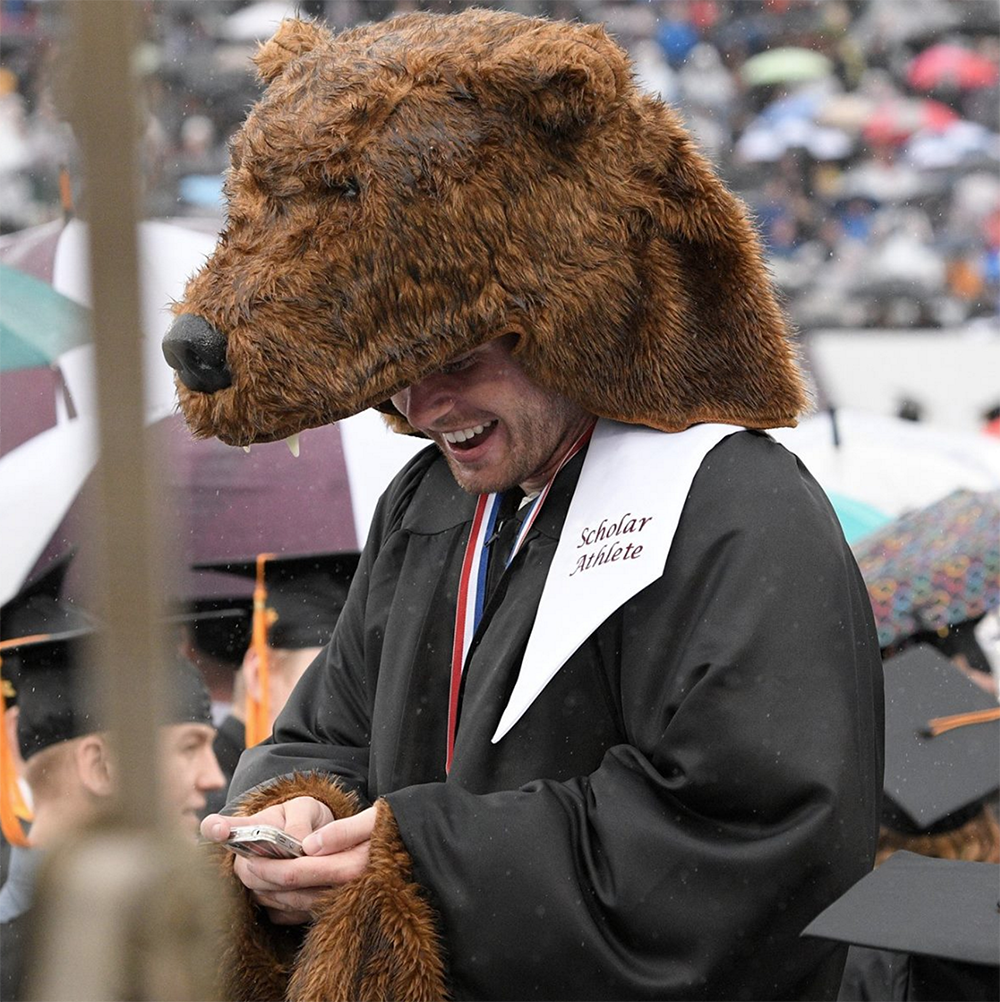 UMassAmherst's tweet photo. 34 more photos from #UMass Amherst undergraduate commencement #umass2016  Congrats to all! https://t.co/CQ7LpQUize https://t.co/BNMKiPu5CE