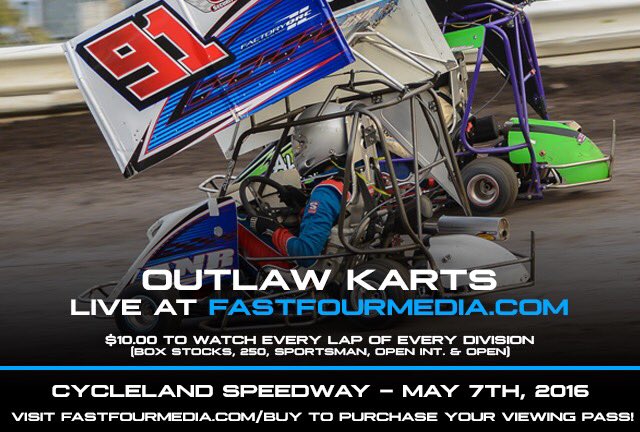 The promoter of Cycleland said: "what's rain?" 

We're going racing! Tune in tonight! fastfourmedia.com/buy!