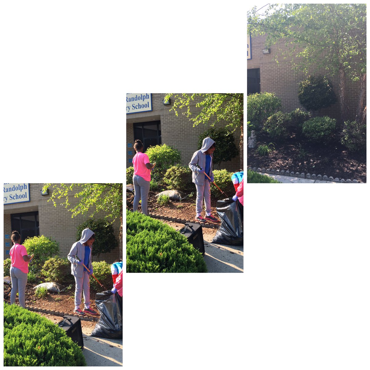 RandolphDolphin's tweet photo. Before and after! #APRCleanUp https://t.co/z4kFWY3drL