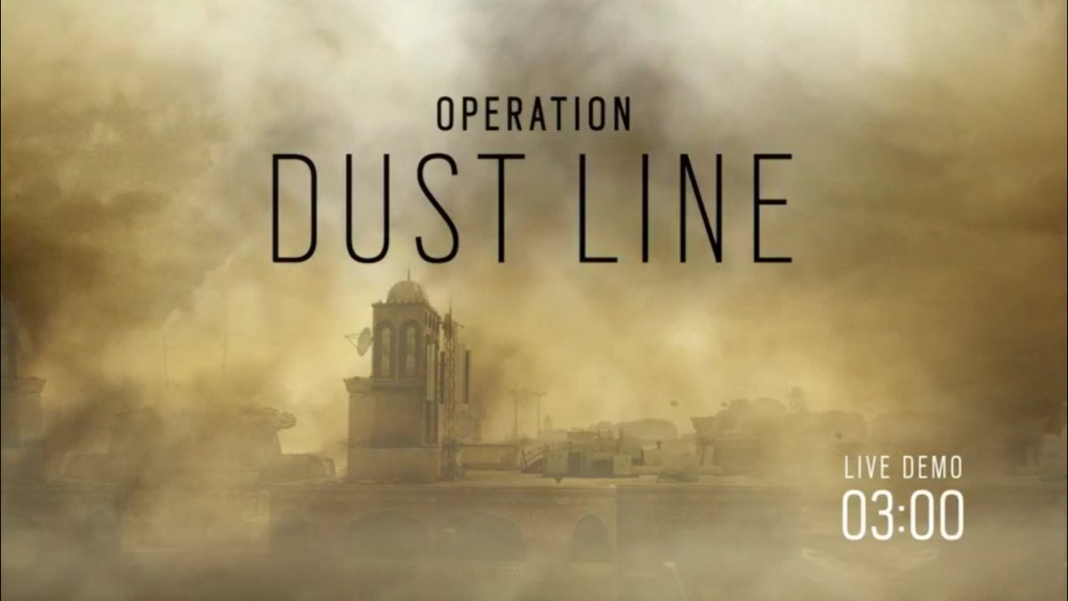 Less than three minutes until the new Rainbow Six Siege operator announcement!! Twitch.tv/rainbow6