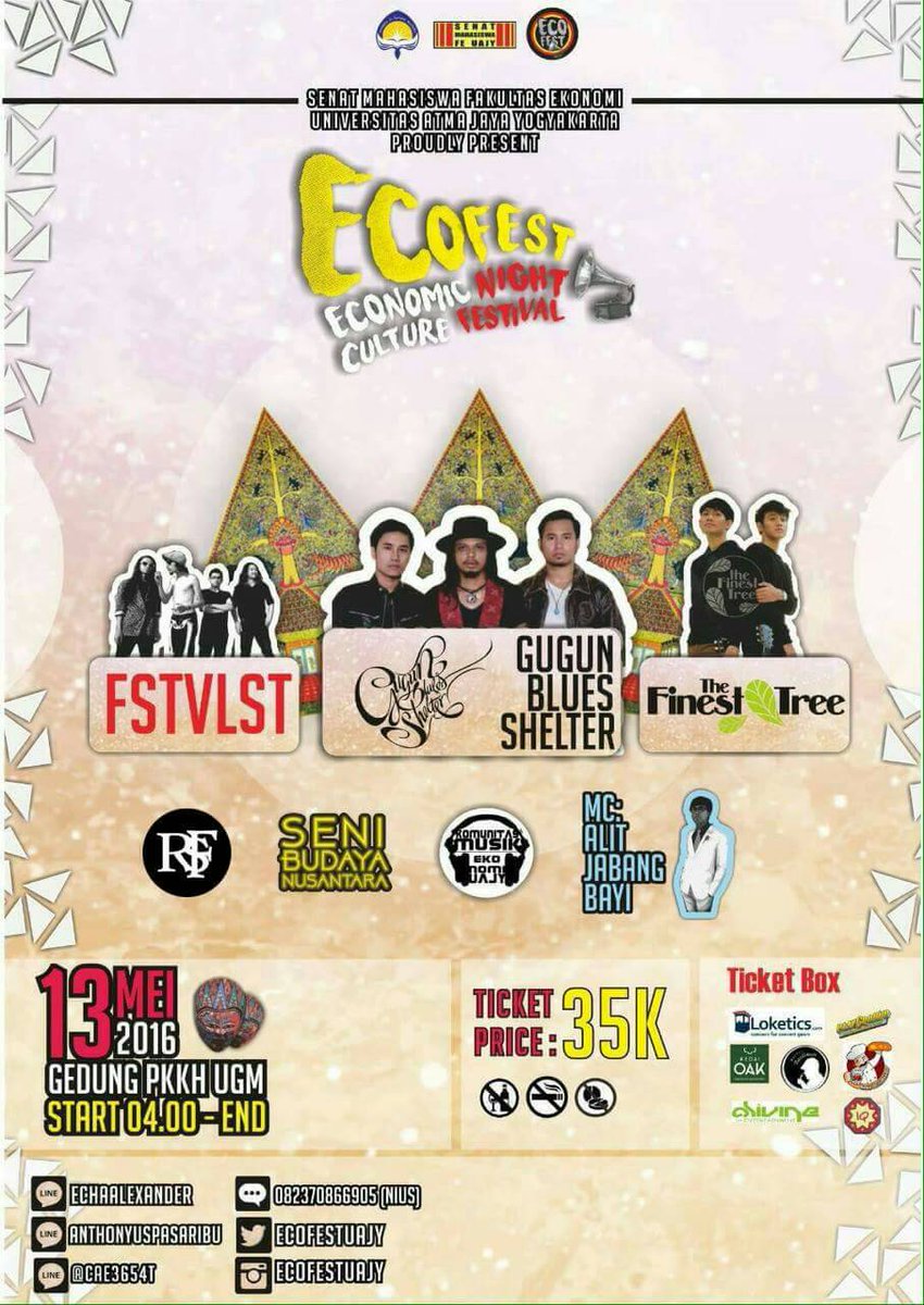 Abraham_sumali's tweet image. Monggo ECOFEST dimeriahkan @GBluesShelter @FSTVLST @theFinestTree @reshuffle_