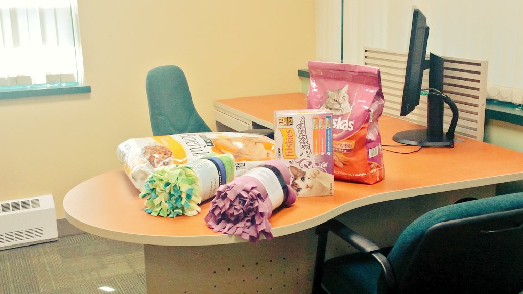Office Fill Up Challenge - Goal 2 fill office w/ supplies &amp; drop off for trucks to take to Alberta! #wechallengeyou