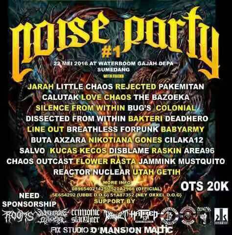 See 22 mei 2016 <a href="/Butaaxzara_/">BUTA AXZARA</a> live perfoam at noise party#1 sumedang 🍻