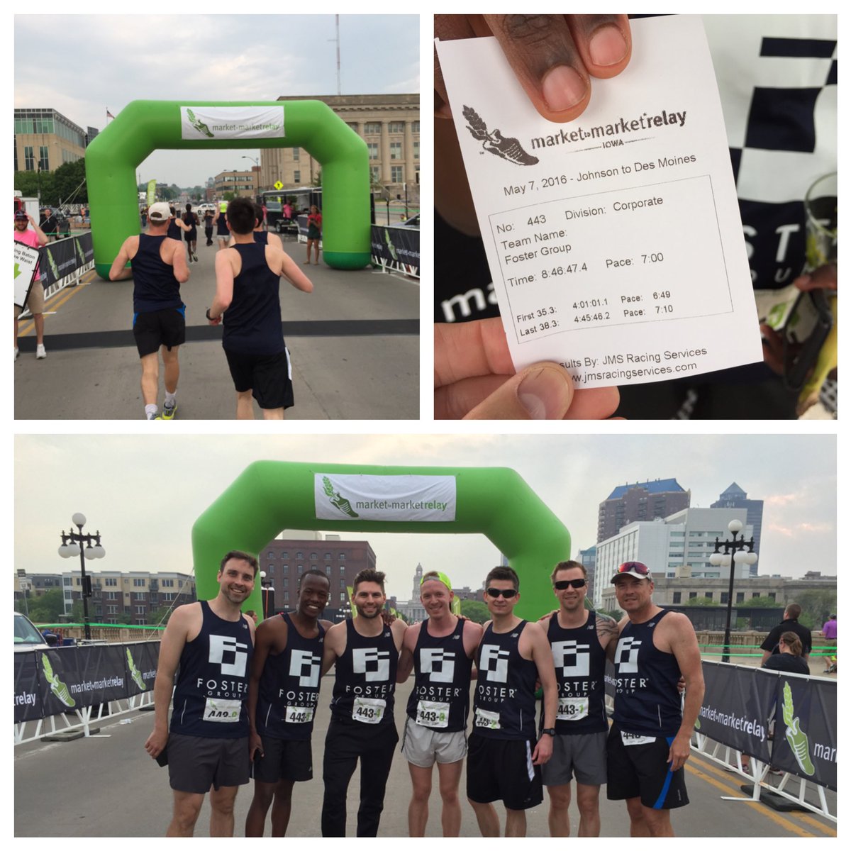the_comforts's tweet photo. Finished! #FosterGrp #m2mrelay https://t.co/IWngMk76xY