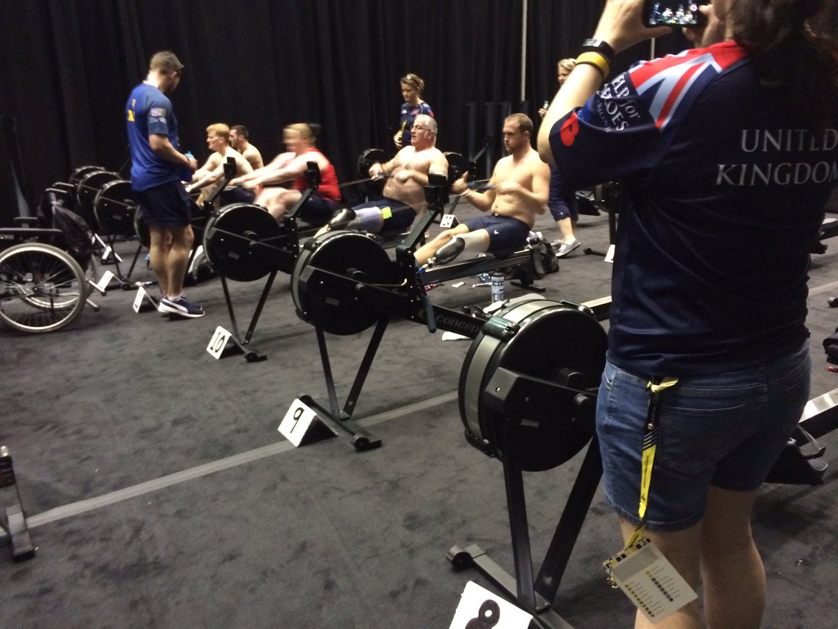 sarah_assalti's tweet photo. #ukrowing throwing it down @InvictusOrlando this morning. These athletes had better splits times than me in college! https://t.co/wNJsPgLDa4
