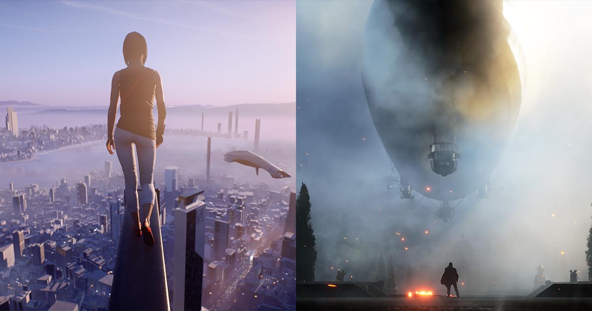 Run &amp; fight with #EADICE2016. Trailers: <a href="/Mirrorsedge/">Mirror's Edge</a> bit.ly/1s3iIcG &amp; <a href="/Battlefield/">Battlefield</a> bit.ly/1Yf1WkD