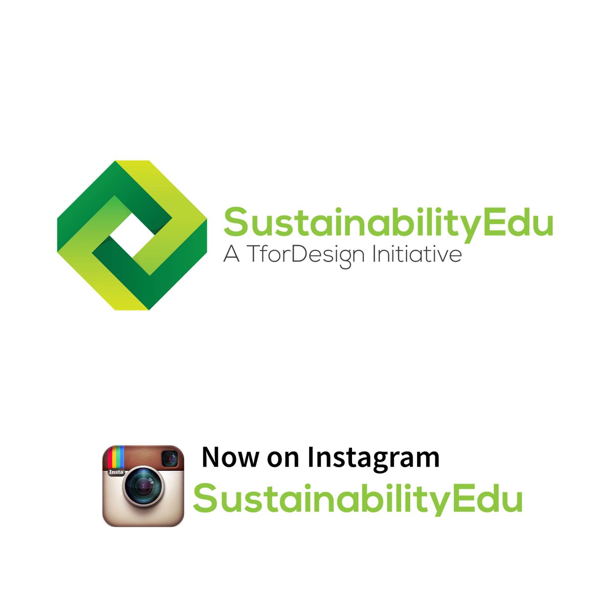 #SustainabilityEdu is now on Instagram. Learn more about #sustainability there :) 
instagram.com/sustainability…