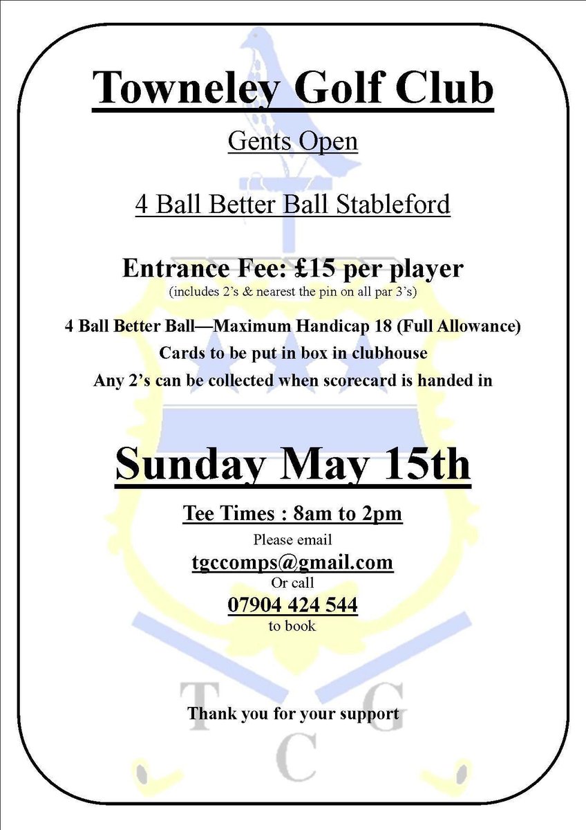 <a href="/TodGolfClub/">Todmorden Golf Club</a> <a href="/GolfBaxenden/">Baxenden Golf Club</a> <a href="/BacupGolfClub/">Bacup Golf Club ⛳</a> @Clitheroe_Pro <a href="/LeylandGC/">Leyland Golf Club</a> <a href="/LeeValleyRange/">Lee Valley Golf</a> <a href="/_MajorGolf_/">--------------</a> <a href="/salegolfclub/">Sale Golf Club</a>