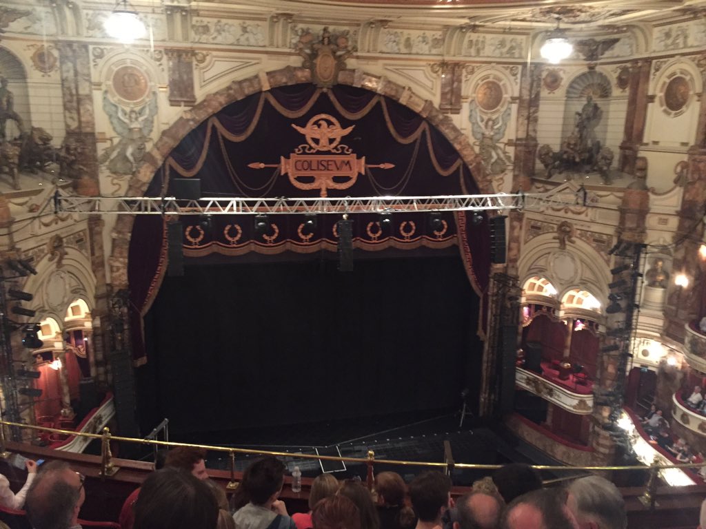 EmilyGarsin's tweet photo. Back in the ever stunning Coliseum for a spot of #ENOSunset @E_N_O - so excited! https://t.co/0hnwMLg3qH