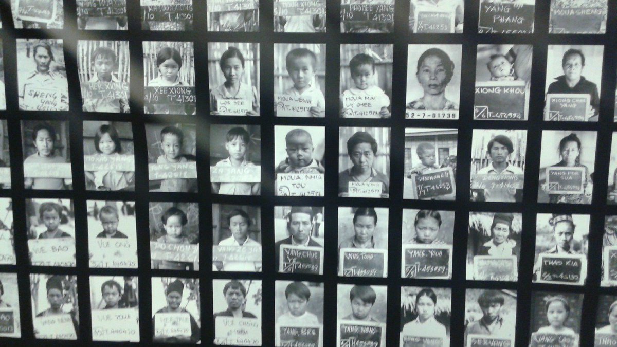 WeCedYouthMedia's tweet photo. A bomb was dropped every 8 mins for 10 yrs so the Hmong people fled. #Refugees #HmongStory40 #HmongHistory https://t.co/Z8s9DSaIfp
