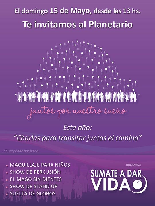 Morgado59's tweet photo. @sumateadarvida. Todos al planetario el 15 de mayo https://t.co/zDK0ODRjgl