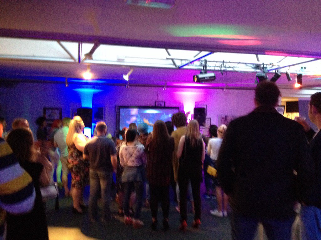 thespringhavant's tweet image. Starting the night with @musicfusionuk #WithALittleBitOfLuck