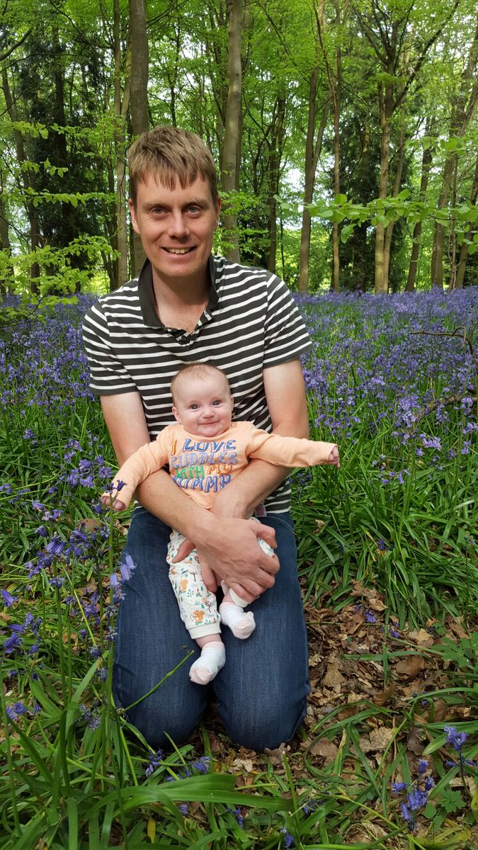 helsspells's tweet photo. Glorious day walking through @fairlandsvalley park with @tomray31 #bluebells #walkingwithdaddy https://t.co/Koh9Y97LZ4