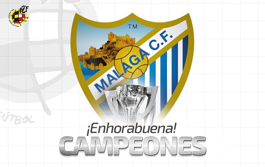 rfef's tweet photo. ¡FINAL! ¡El @MalagaCF se proclama campeón de la #CopadeCampeones tras vencer en la tanda de penaltis al @CanteraSFC! https://t.co/8ZQFFXAykq