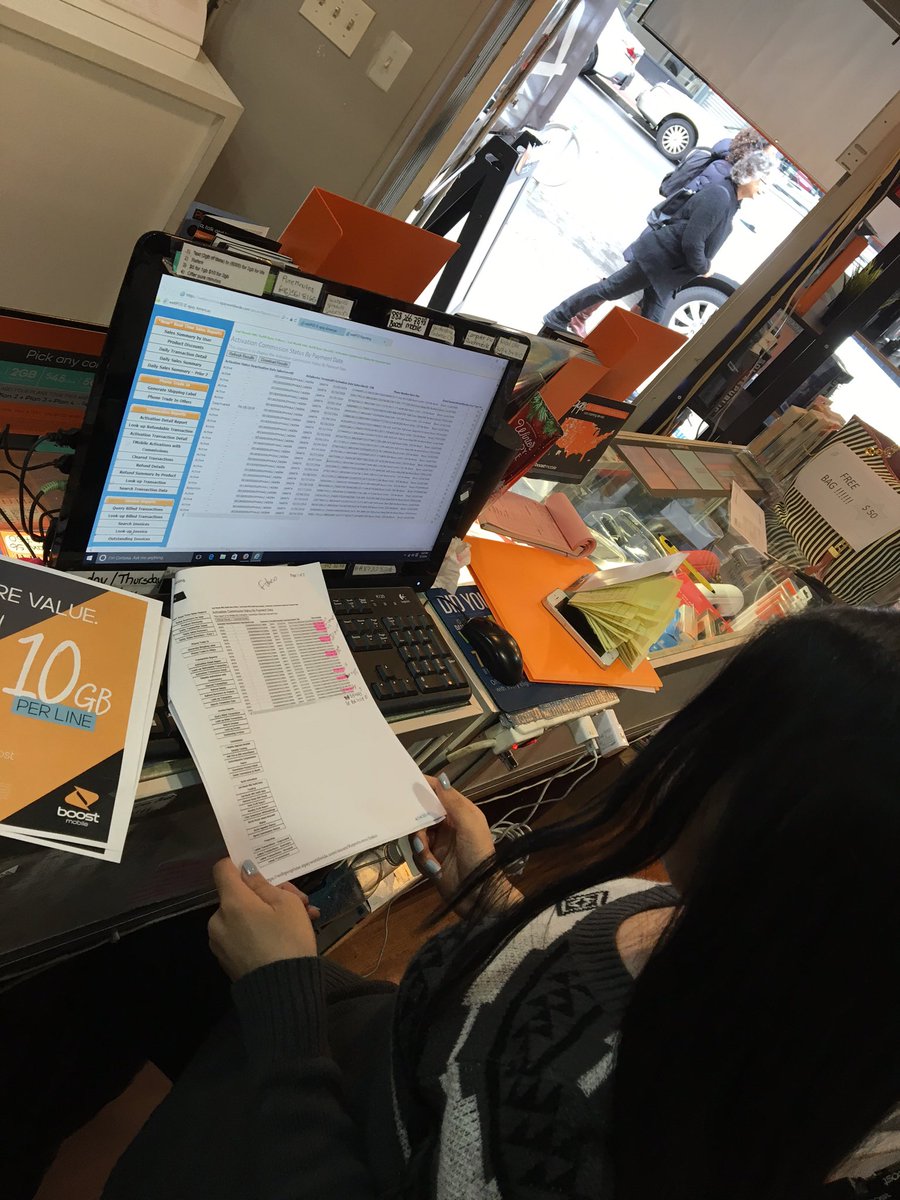 BArias1983's tweet image. Going over reporting 📊 and list of customer to call☎️ for 2nd month payments #TeamCernadasNYC #KingsofQueens #Sprint