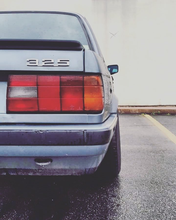 Rear view. #Utah_E30s