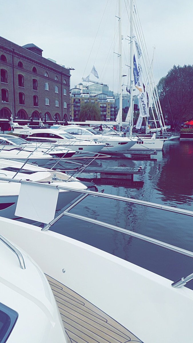 Was a great day to be at the London Yacht Show today!! ⛵⚓

#BoatShow #HolidayTime