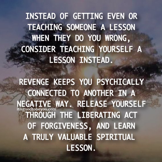 itisgoodtobeyou's tweet image. #forgive #learnalesson #itisgoodtobeyou