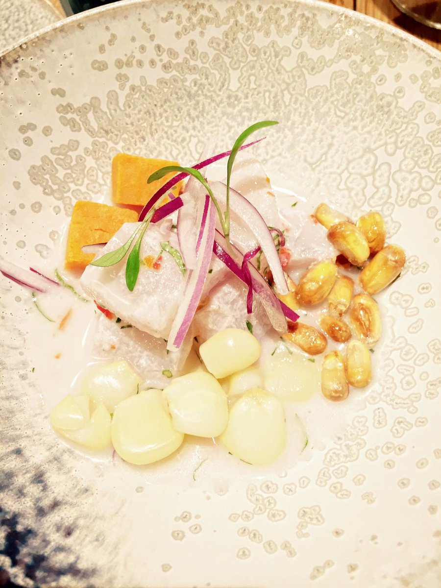.@Gaston_arcurio sans nul doute le meilleur #ceviche de Paris du moment au <a href="/MankoParis/">MANKO PARIS</a> #foodies #sortieparis