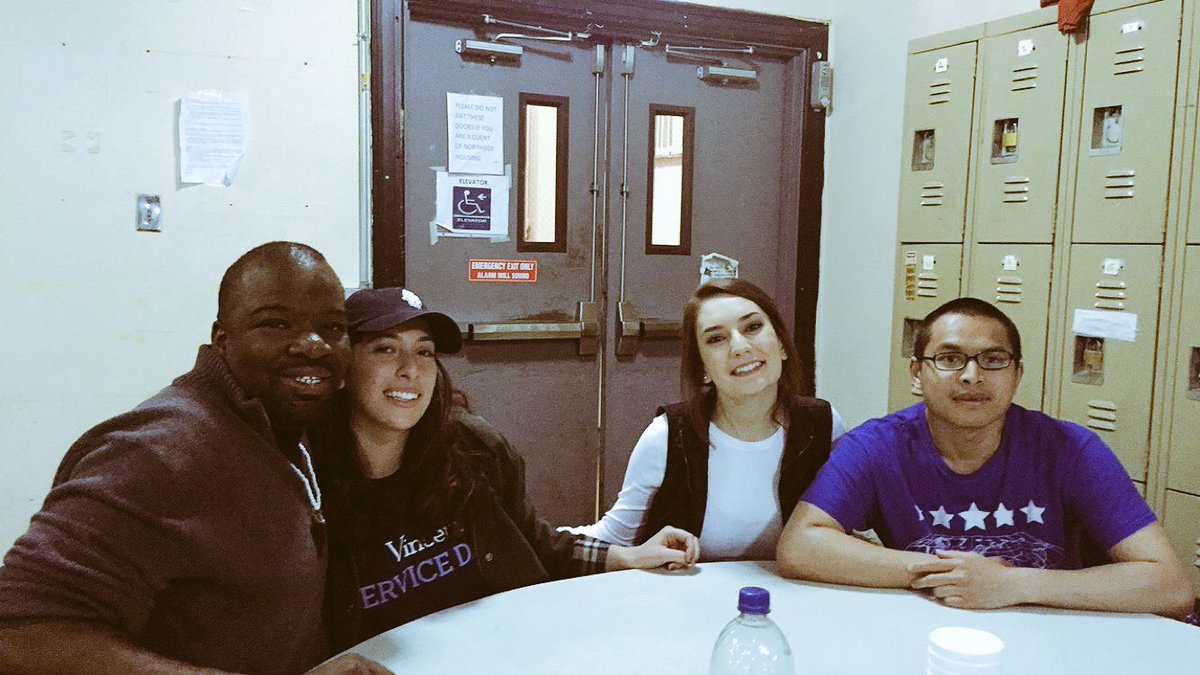 c_ianniello's tweet photo. @DePaulU great day working at a homeless shelter for #VSD2016. I talked with so many amazing people. https://t.co/vJdgmLhbzt