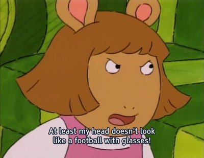 itsrealchris's tweet photo. Arthur roasted the hell out of D.W 😂😂 https://t.co/6u53YvEgO9