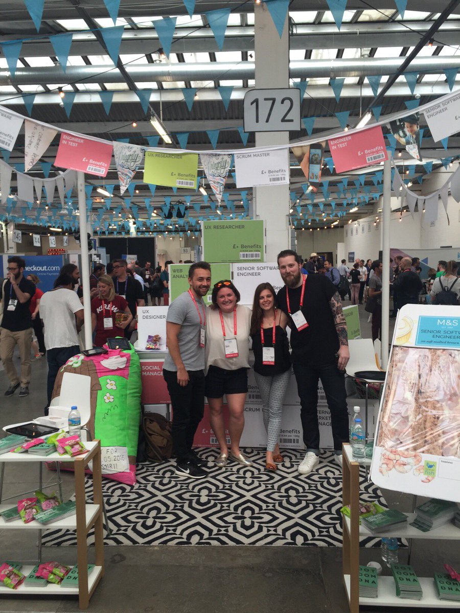 Dream team today at #SMR11 representing @mandsdigital 😘👊🏻😎☀️