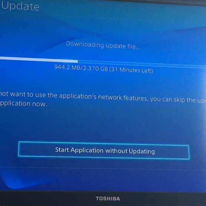 I'm just trying to play Fallout 4, but this update is taking forevvvvvveeeerrrrrr. 😤 https://t.co/BK