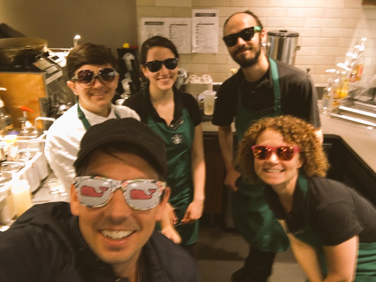 #FrappuccinoHappyHour is sooo cool 😎😎 at <a href="/WestinCopleyBux/">WestinCopley_SBUX</a> today!! #tobeapartner