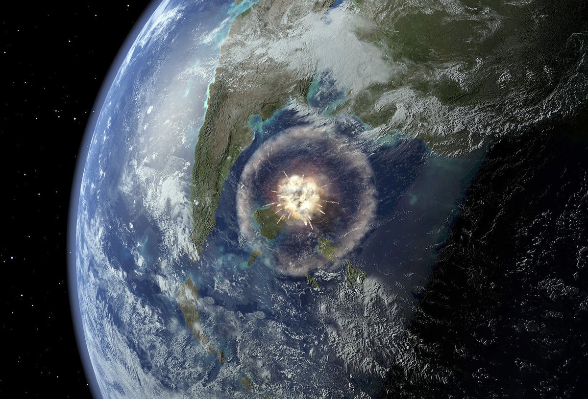 Impatto Asteroide, un grande meteorite ha colpito la Terra