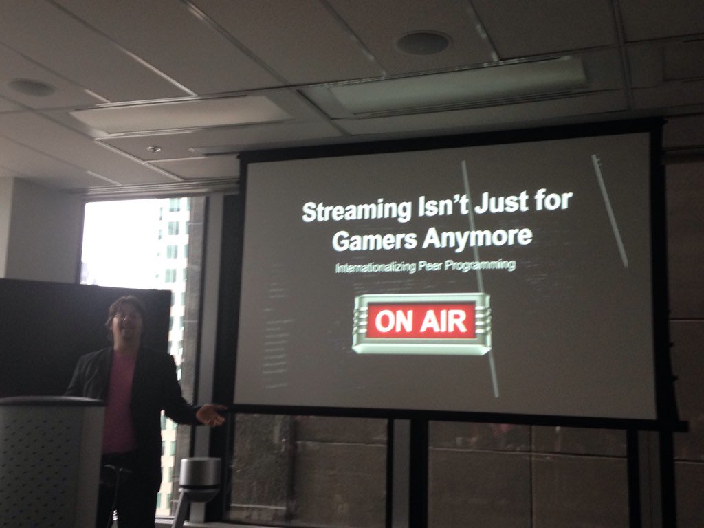 IanGeraldKing's tweet image. #MSOSSDAY | @AskMP is now discussing the explosion of streaming trends - live feeds of people doing things