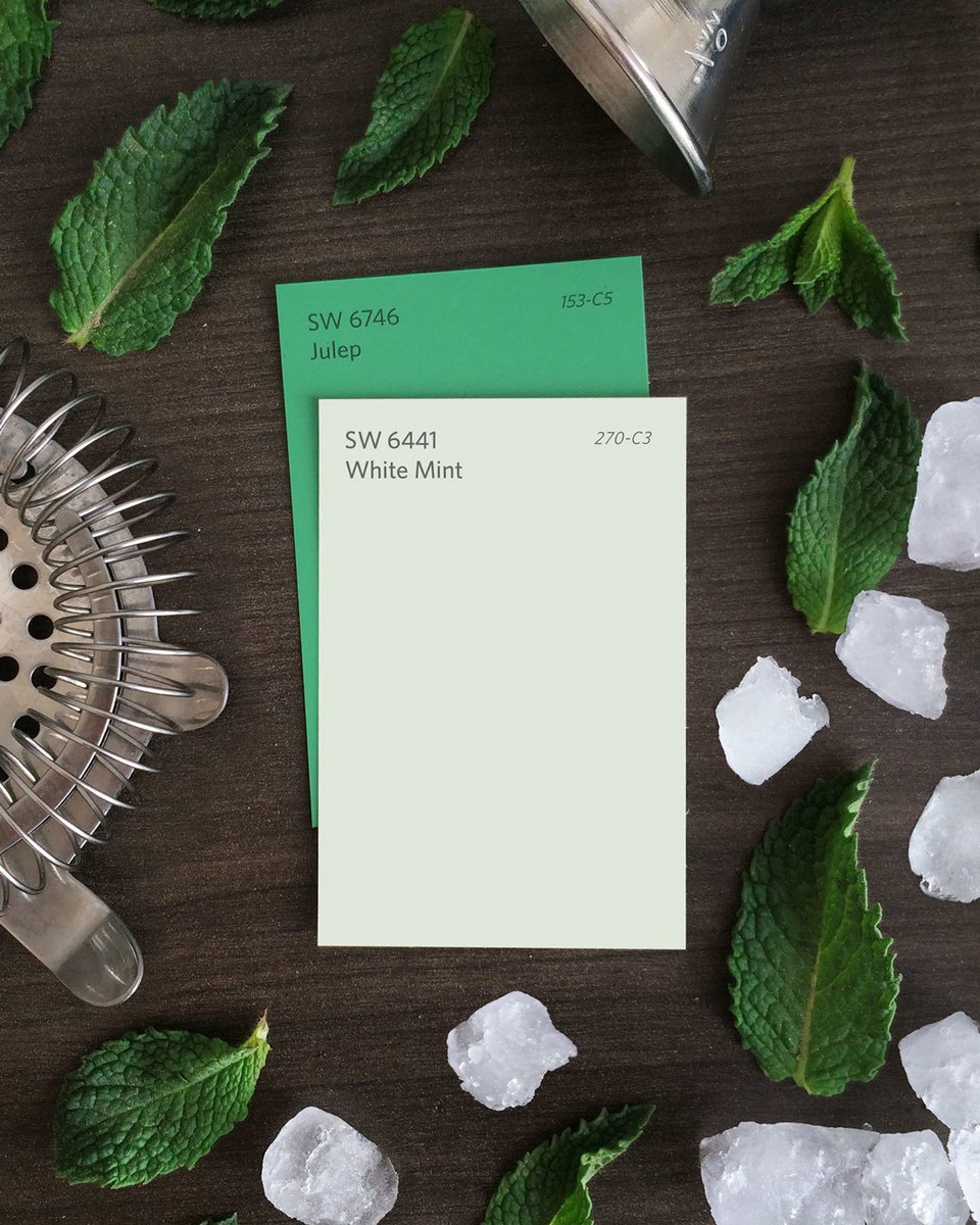 SherwinWilliams's tweet photo. Raise a brush to the colors of Derby day. #KentuckyDerby https://t.co/t77X6p2eIx