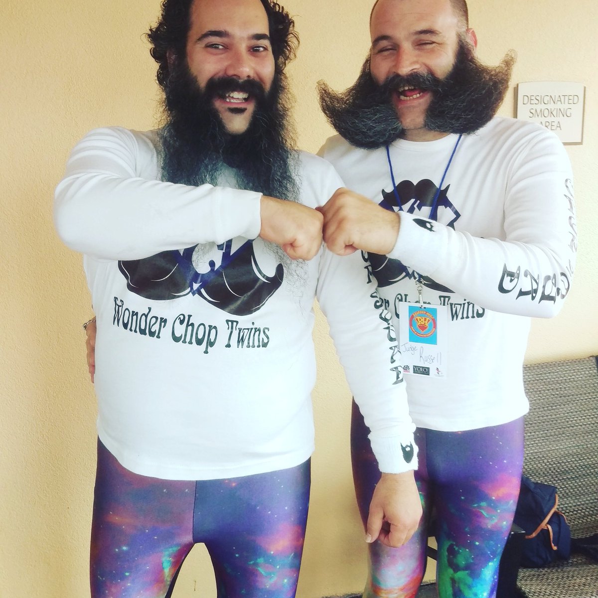 Wonder Chop Twins power...activate! #StormTheFort
