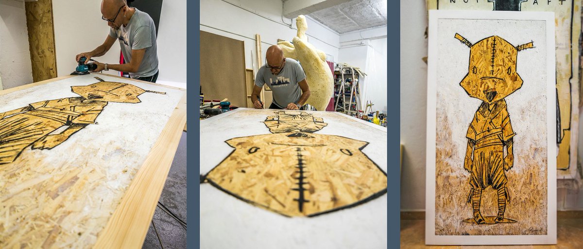 pgron66's tweet photo. Sanding, signing and done.
#art #artist #artwork #painting #pgron https://t.co/k2HpswkdjK
