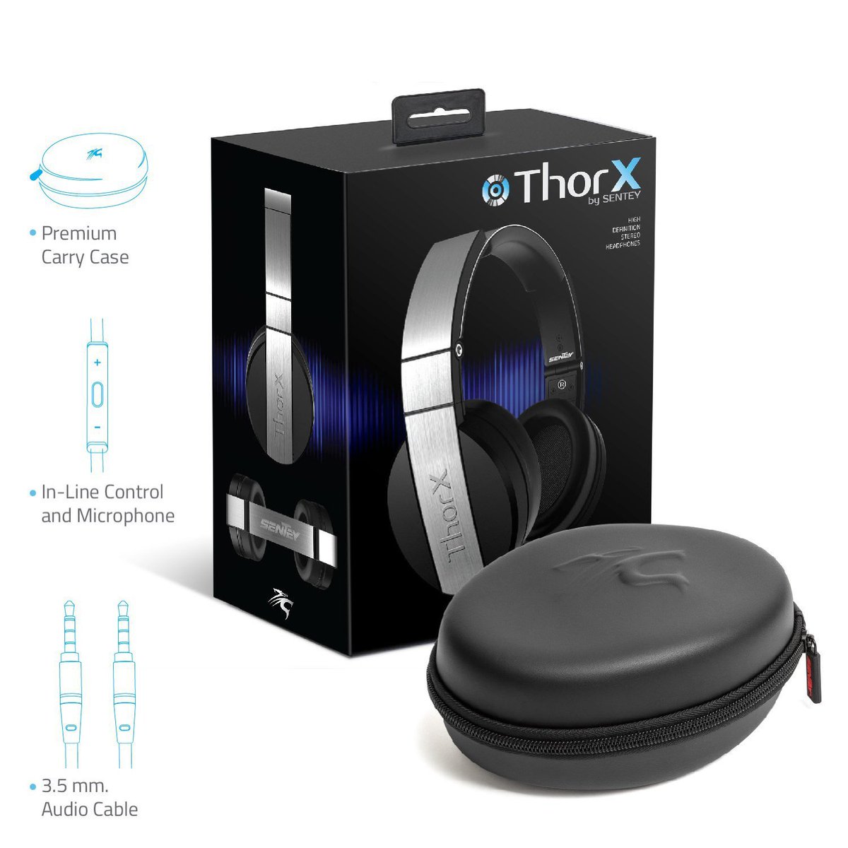 sentey's tweet photo. What's in the box? #Thorx #Ls4430 #Sentey #Headphones #Music #Amazon https://t.co/bwY207cEle