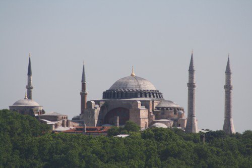 Today in 558 CE: The dome of the Hagia Sophia collapses. Justinian I immediately orders that the dome be rebuilt.