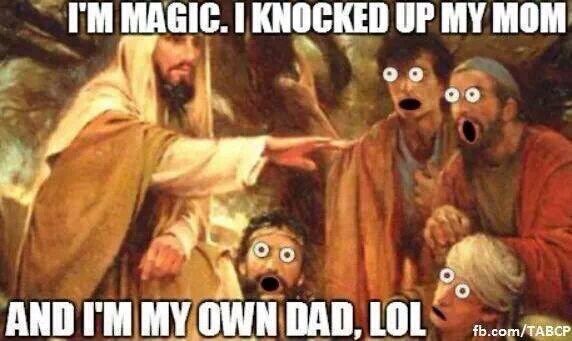 AveriTheAtheist's tweet photo. How'd he do that? #JesusMagic https://t.co/I0fEA4PJpY