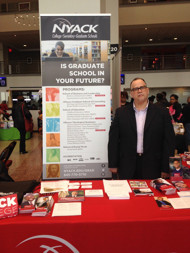 NyackMBAMSOL's tweet photo. Nyack College at the Gospel Fest! Come visit our table! https://t.co/EXmZiRPxQK